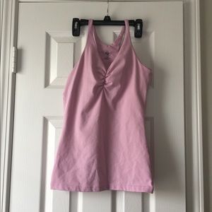 Prana Pink Yoga Tank Top Small